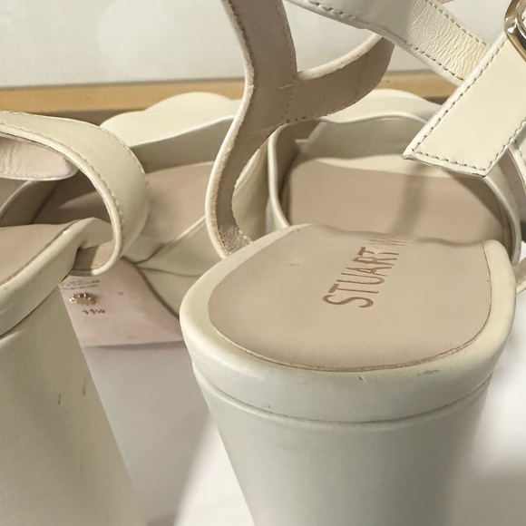 🌹STUART WEITZMAN🌹 Ryder Ankle-Buckle Platform Sandals Size: 11.5 - Picture 14 of 16